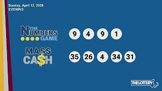 Evening Drawings Sunday April 12 2026