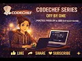 Off By One CodeChef Problem Solution 500 Rating Competitive Programming
