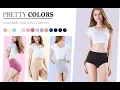 Women s High Waisted Cotton Underwear Soft Full Briefs Ladies Breathable Panties Multipack