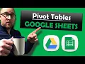 Pivot Tables in Google Sheets learn Fast Tutorial