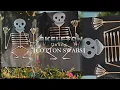 How to make a skeleton with Q-Tip cotton swabs - Recycled Crafts
