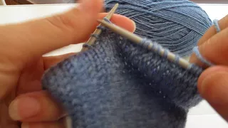 LKC 14a Neckline shaping - first 1 stitch decrease at neckline