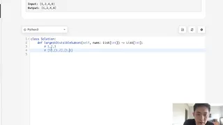 Leetcode - Largest Divisible Subset Python
