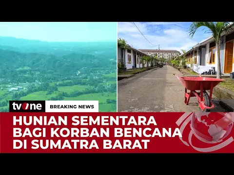 Huntara Dibangun Secara Bertahap untuk para Korban Bencana di Sumatra | Breaking News