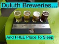 4 Duluth Breweries A Free Place To Sleep - Our Tour of Duluth MN Continues Loving Lake Superior