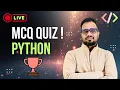 PYTHON MCQ LIVE LIVE Quiz Winner