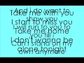 Cross My Heart - Mariana's Trench w/ Lyrics