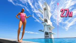 MY HIGHEST DIVE EVER (27 METERS!)