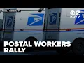 Postal union holds Salt Lake City rally to push for USPS reforms