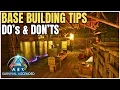 15 Base Building Tips You NEED To Know in Ark
