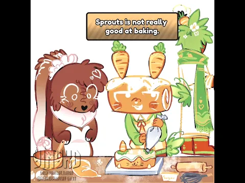 Cosmo you can't say that..🐇🍫🍓 |HEADCANON⚠️|can counts it as a ship #alightmotion #dandysworld #fypシ