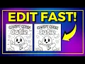 Easiest Way EVER To Edit Ideogram AI Coloring Pages