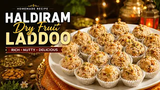 You Won’t Believe How Easy These Dry Fruit Ladoos Are - Tastes EXACTLY Like Haldiram’s!