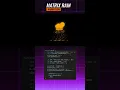 Matrix Rain Animation HTML CSS JavaScript