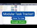 How to Manage Your Day with Ease Using the Modular Tracker