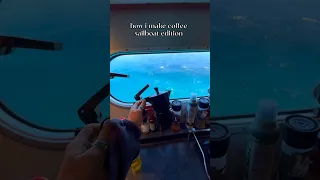 coffee on a sailboat?? #boatlife #travel #catamaran #sailboat
