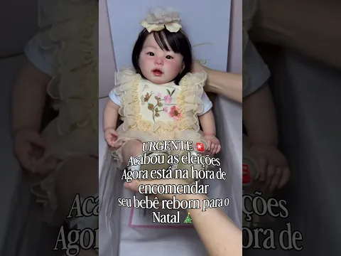 Encomende seu bebê para o Natal #reborn #baby #bebereborn