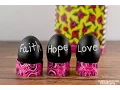 How to Make Chalkboard Easter Eggs with Holders