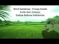Download Lagu Doel Sumbang - Urang Sunda Lirik dan Artinya Dalam Bahasa Indonesia