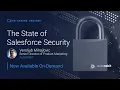 WEBINAR The State of Salesforce Security