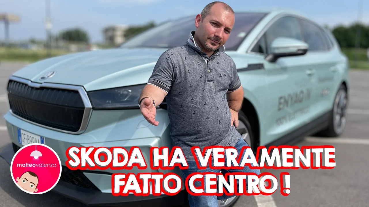 SENZA DUBBI E' LA MIGLIORE ! SKODA ENYAQ - RECENSIONE