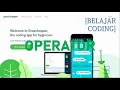 BELAJAR CODING BERBASIS JAVA SCRIPT OPERATOR GRASSHOPPER
