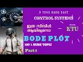 Bode plot Sure topic PART 1 Control System EE304 ACT Module 1 EC409 Module 4 by Dinu A G