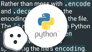 Unicode UTF-8 reading and writing to files in Python