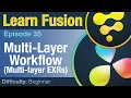 Learn Fusion Ep35 Multi Layer Workflow with Multi Layer EXRs
