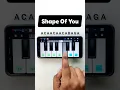 Download Lagu Shape of You Mobile Piano Tutorial #pianotutorial