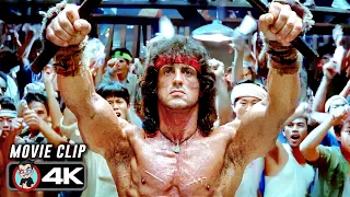 rambo destroys thai fighters scene rambo iii 1988 movie clip 4k