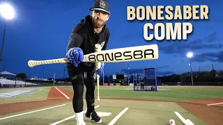 Hitting with the BONESABER COMPOSITE vs The Dub USSSA Baseball Bat Review HillsboroHops