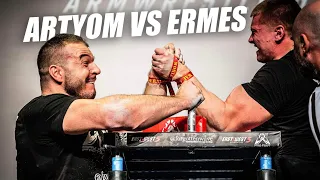 ermes gasparini vs artyom morozov east vs west left hand superheavyweight world title match