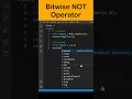 Are You Using Double Bitwise NOT Operator