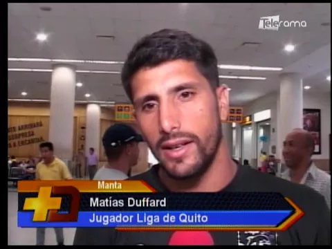 Delfín prepara retorno de Garcés ante Liga de Quito