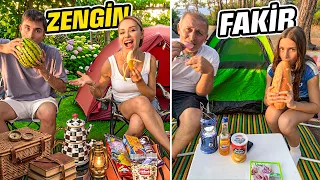 ZENGİN Vs. FAKİR ÇADIR KAMPI !