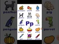 Words from P with pictures