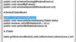 How to Customize DefaultTableModel Method in Java Netbeans