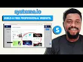 How to Create a Free Website with Systeme io Step-by-Step Tutorial for Beginners