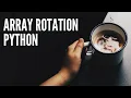 Array Rotation using Reversal Algorithm Python Implementation