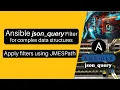 Ansible json - query filter Efficiently filter JSON data using JMESPath Cisco IOS config filtering