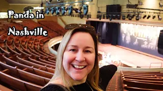 Touring the historic Ryman Auditorium Nashville Tennessee