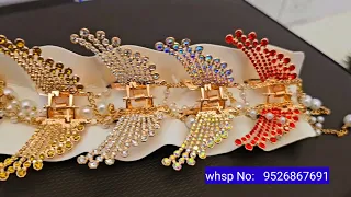 Simple design ആണ് …പക്ഷെ wear cheythaal instant royal & classy look ✨ #FancyHairClip #RoyalLook
