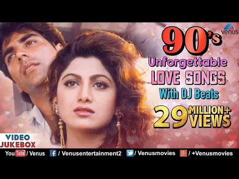 Download MP3 90'S Unforgettable Hits : Romantic Love Songs With JHANKAR BEATS | Video Jukebox - Hindi Songs