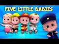 Download Lagu lima bayi kecil | lagu pembibitan | sajak anak-anak | Five Little Babies | Nursery Rhyme Songs
