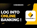 How to Log Into CommBank Online Banking
