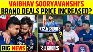 massive rise in vaibhav sooryavanshis endorsement value brands are chasing vaibhav sooryavanshi