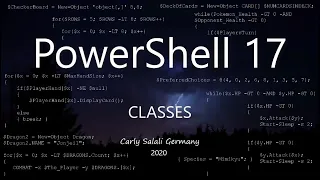 PowerShell 17 Classes and Inheritance Hierarchies