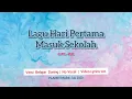 LAGU HARI PERTAMA SEKOLAH Versi Daring Karaoke