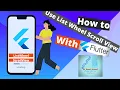 How to Use List Wheel Scroll View Widget in Flutter Apps simple example Speed code